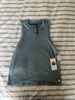 NWT Vuori Women's Slate Blue Muscle Tank